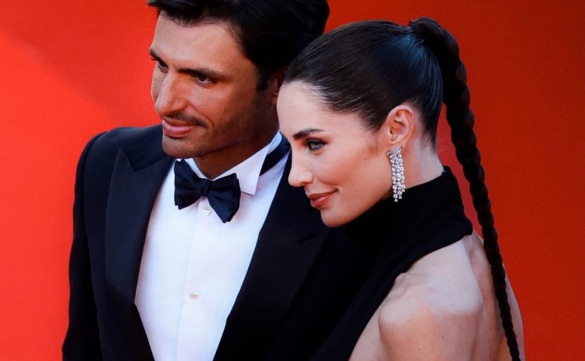 Carlos-Sainz-y-Rebecca-Donaldson-brillan-en-la-apertura-de-Cannes-2026