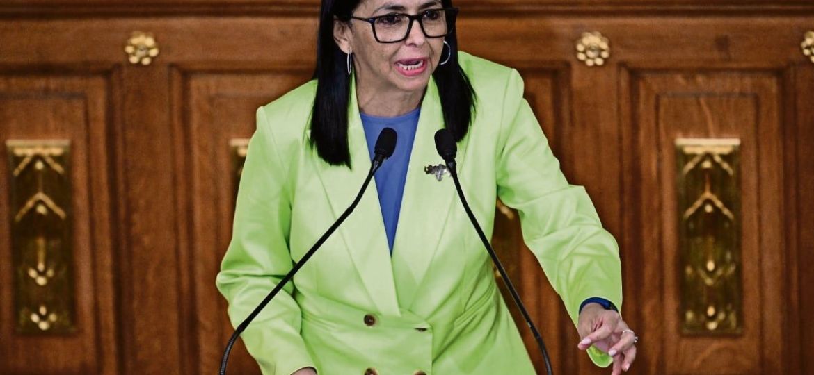 Delcy-Rodriguez-viaja-a-La-Haya-para-audiencias-de-la-CIJ-sobre-el-Esequibo