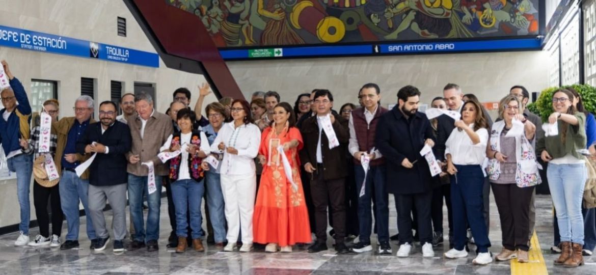 Clara-Brugada-inaugura-la-renovacion-de-la-Linea-2-del-Metro-y-el-Parque-Elevado-en-CDMX
