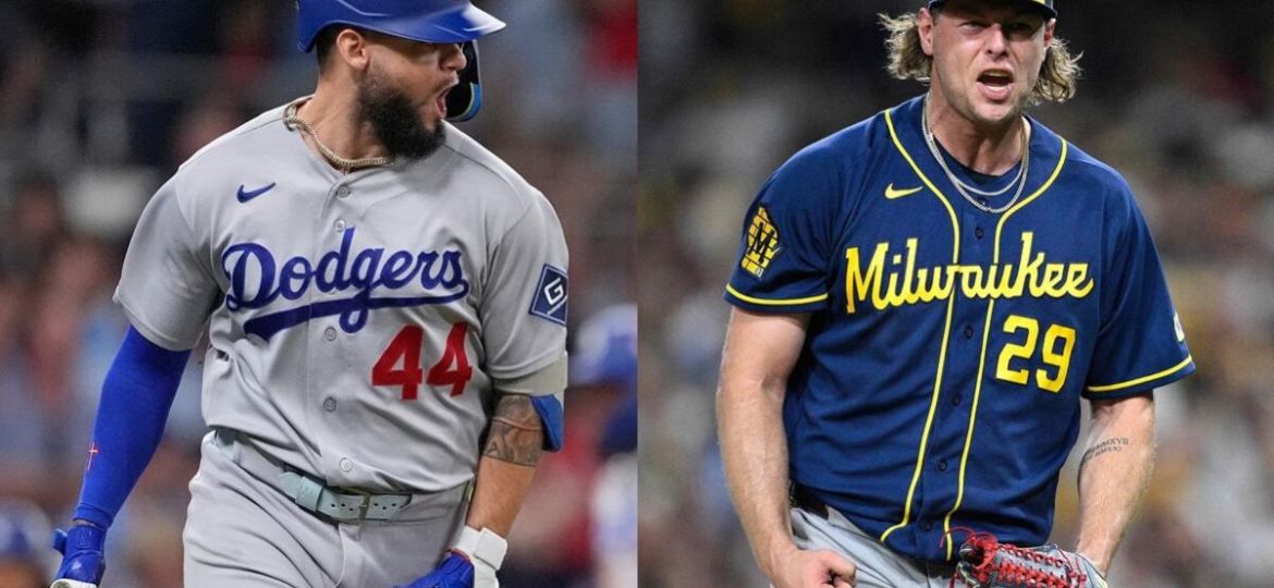 Brewers-y-Dodgers-disputaran-la-Serie-de-Campeonato-de-la-Liga-Nacional