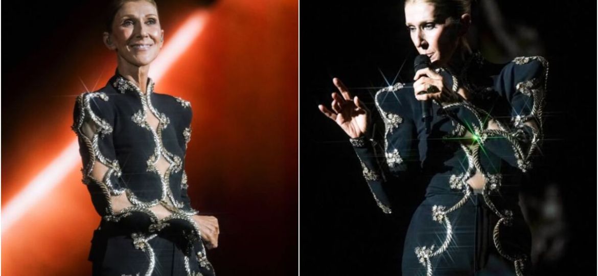 Celine-Dion-cae-durante-concierto-en-Paris-y-tranquiliza-al-publico-con-un-pulgar-arriba