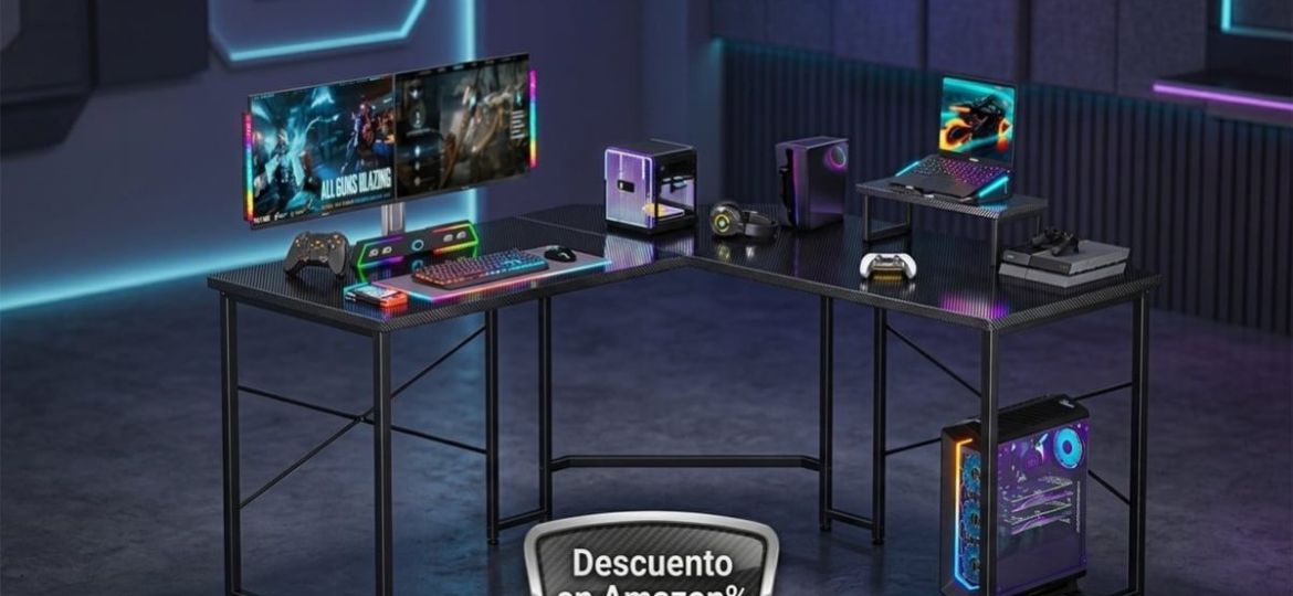 Escritorio-gamer-en-L-de-LINGLUCKY-baja-a-1199-en-Amazon-Mexico
