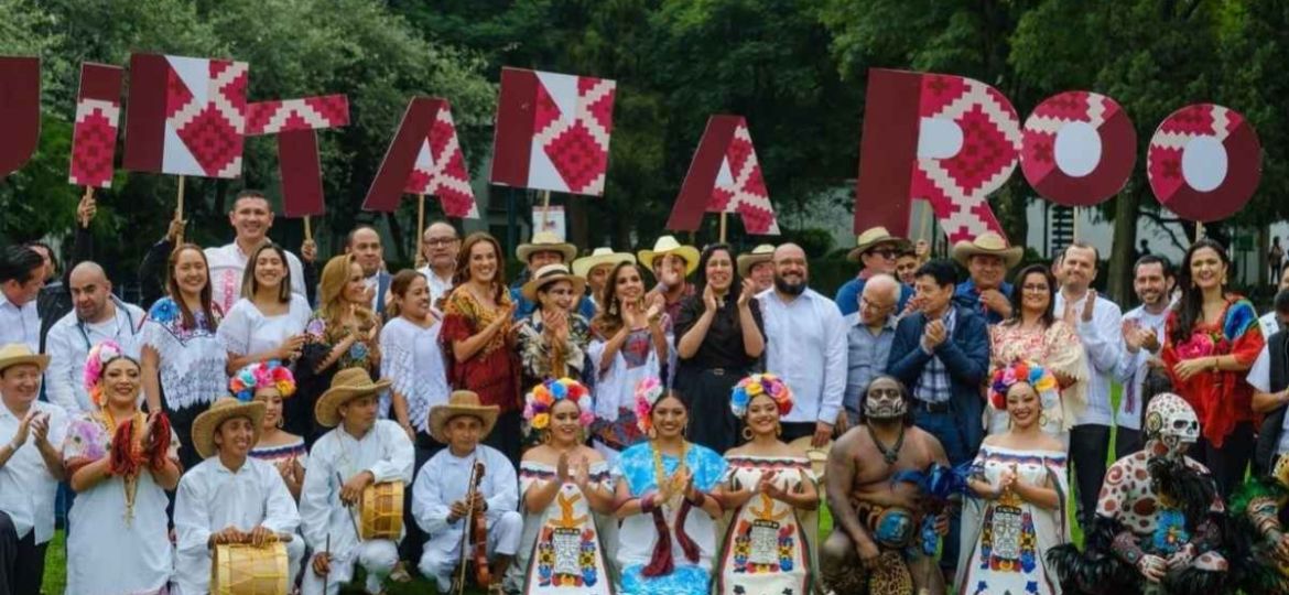 Quintana-Roo-lleva-su-cultura-maya-y-tradiciones-al-Complejo-Cultural-Los-Pinos