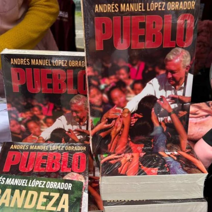 venden-libros-de-amlo-y-tazas-de-harfuch-afuera-del-consejo-nacional-de-morena